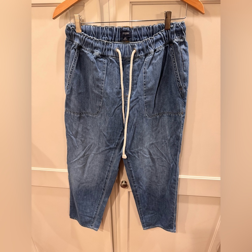 J. Crew Denim Blue Jens relaxed fit